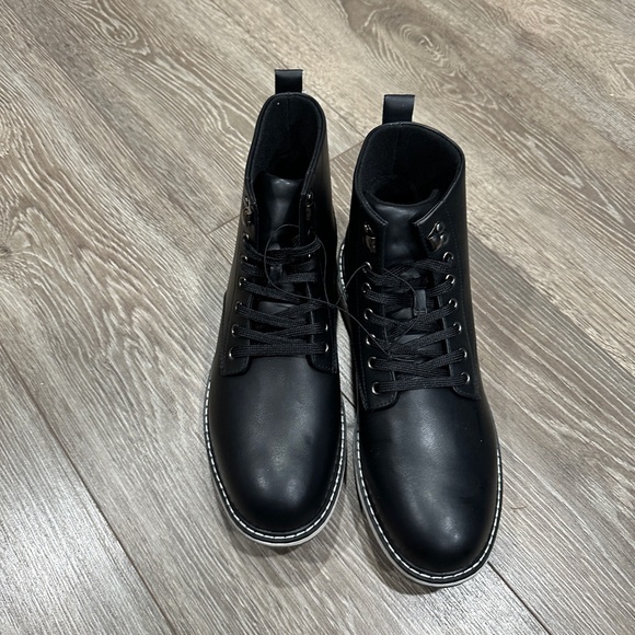 Men's Forest Work Boots-Black-Goodfellow & Co. - Picture 9 of 12